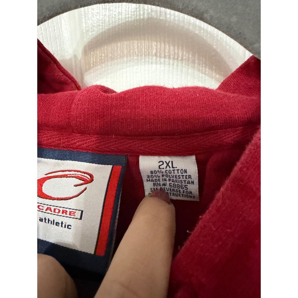 Cadre Athletic USC Trojans Hoodie‎ Mens 2XL Cardinal Red Embroidered Sweatshirt - Picture 4 of 5